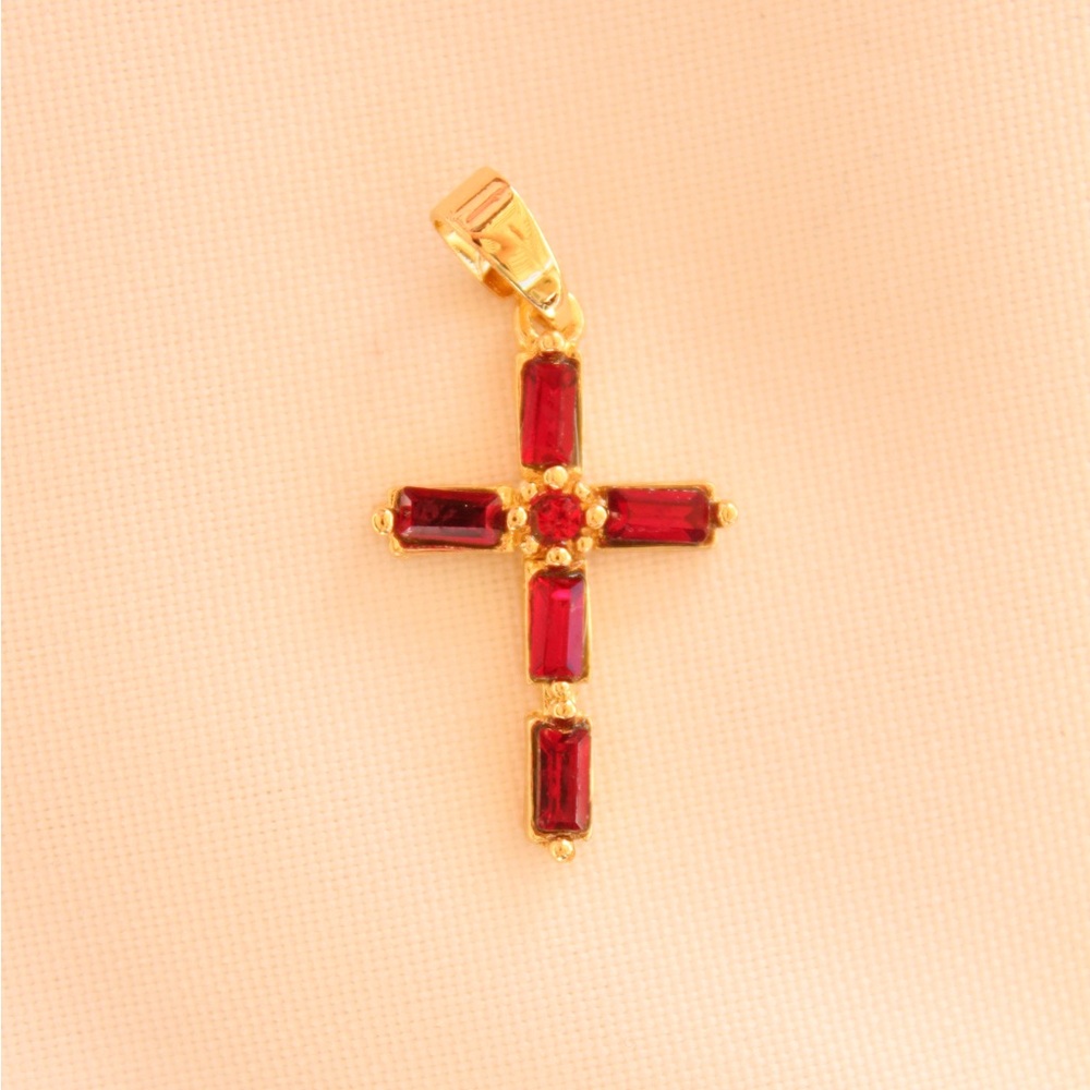 Red Cross necklace